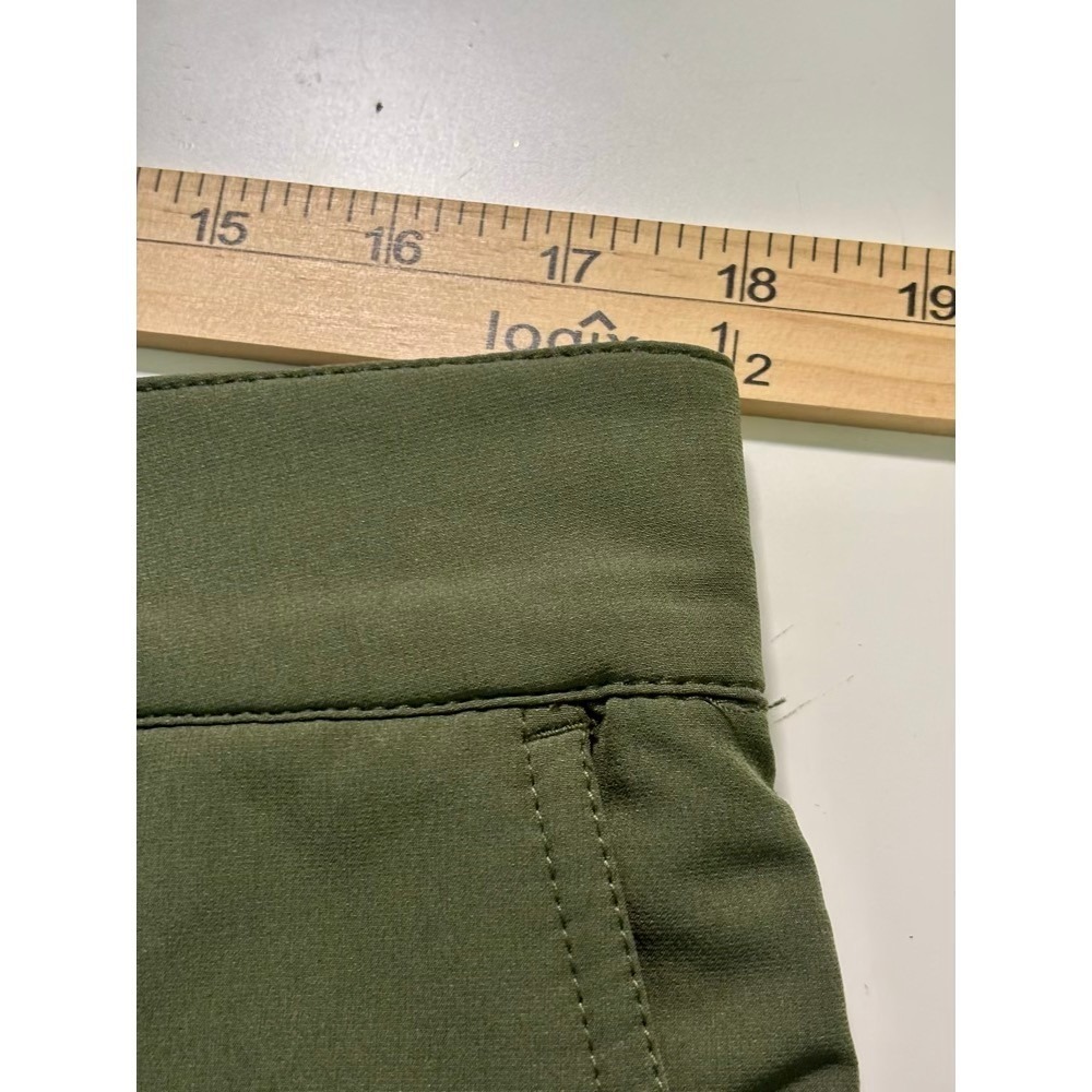 Kyodan Outdoor Mens Sz 34 Performance Shorts Olive Green Stretch Hiking Golf - Picture 6 of 9